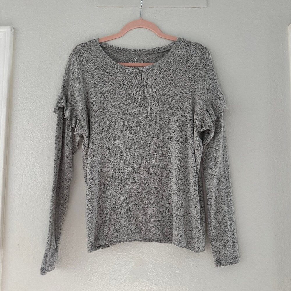 American Eagle Grey Sweater--size M
